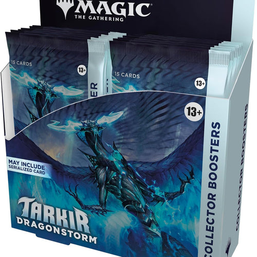 Magic: The Gathering TCG: Tarkir Dragonstorm Collector Booster Box - 12 Packs