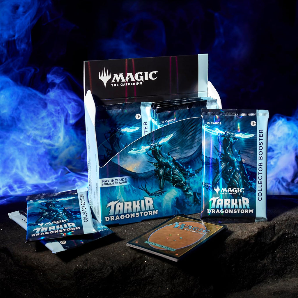 Magic: The Gathering TCG: Tarkir Dragonstorm Collector Booster Box - 12 Packs