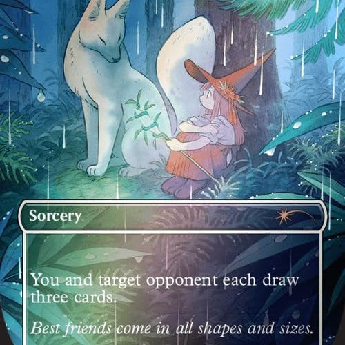 Magic the Gathering: Secret Lair Adventures of the Little Witch - Foil