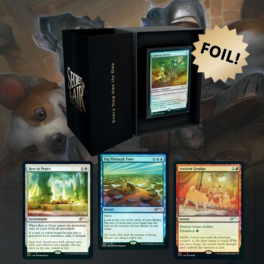 Magic the Gathering: Secret Lair Every Dog Has Its Day (Foil)