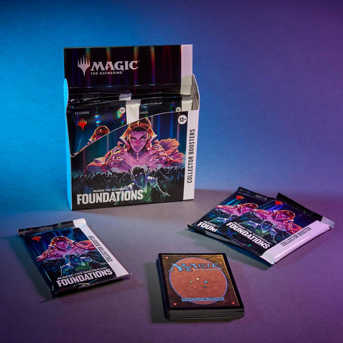 Magic: The Gathering MTG TCG: Foundations Collector Booster Box - 12 Packs