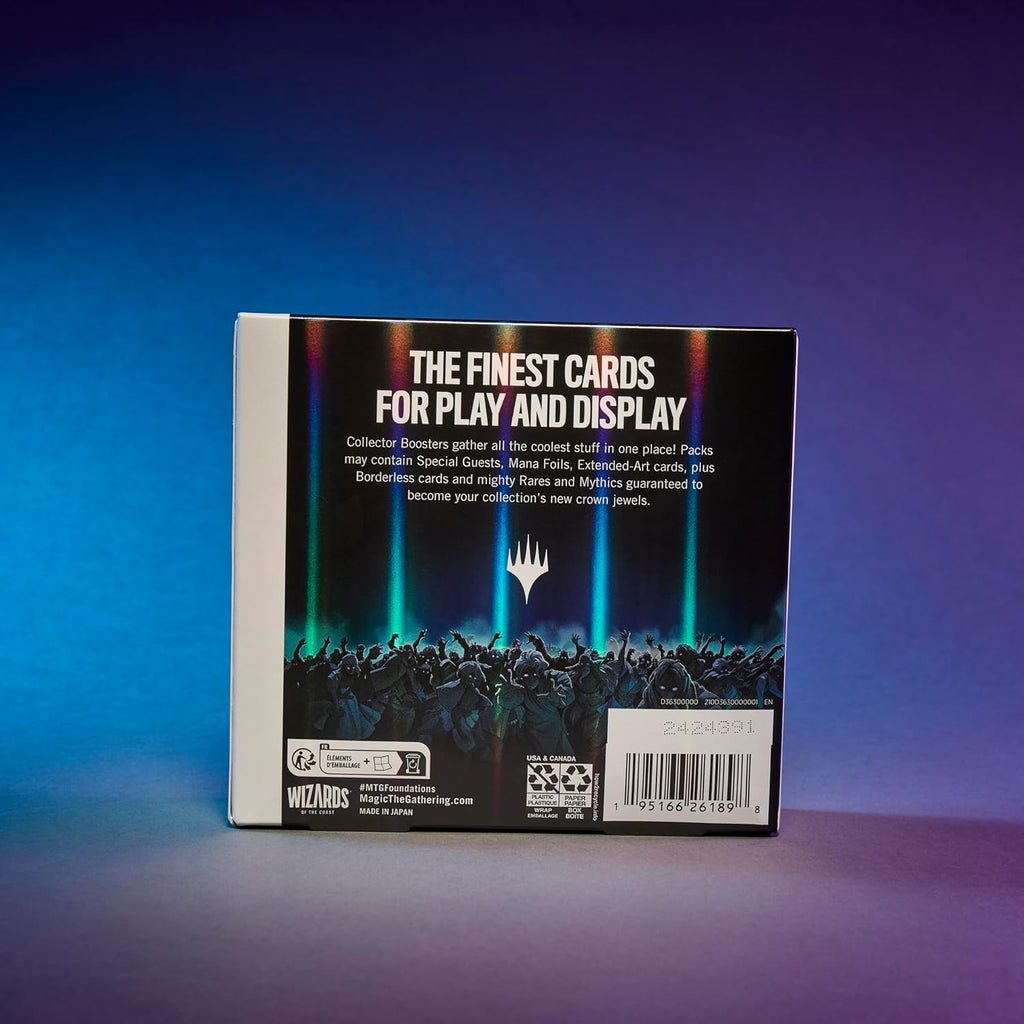 Magic: The Gathering MTG TCG: Foundations Collector Booster Box - 12 Packs