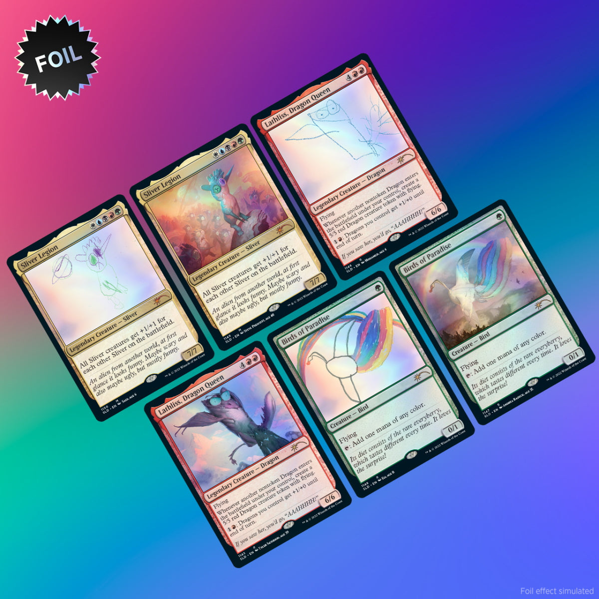 Magic: The Gathering TCG - Secret Lair Drop Series - Extra Life 2022 - Foil Edition
