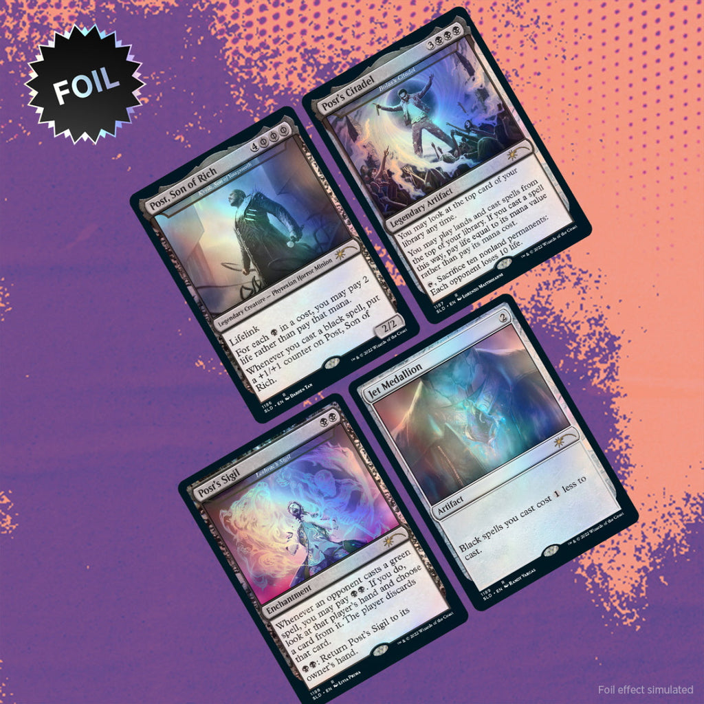 Magic: The Gathering TCG - Secret Lair x Post Malone: Backstage Pass - Foil