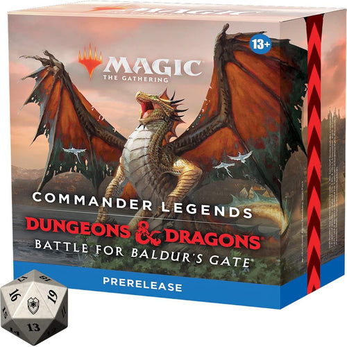 Magic The Gathering: Commander Legends - Dungeons and Dragons Battle For Baldur's Gate Prerelease Kit